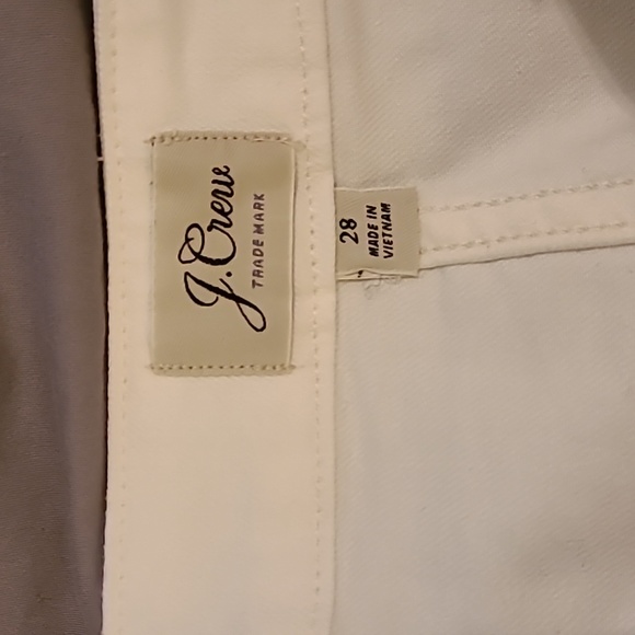 J.Crew - white jean mini skirt s.28 - Picture 5 of 6